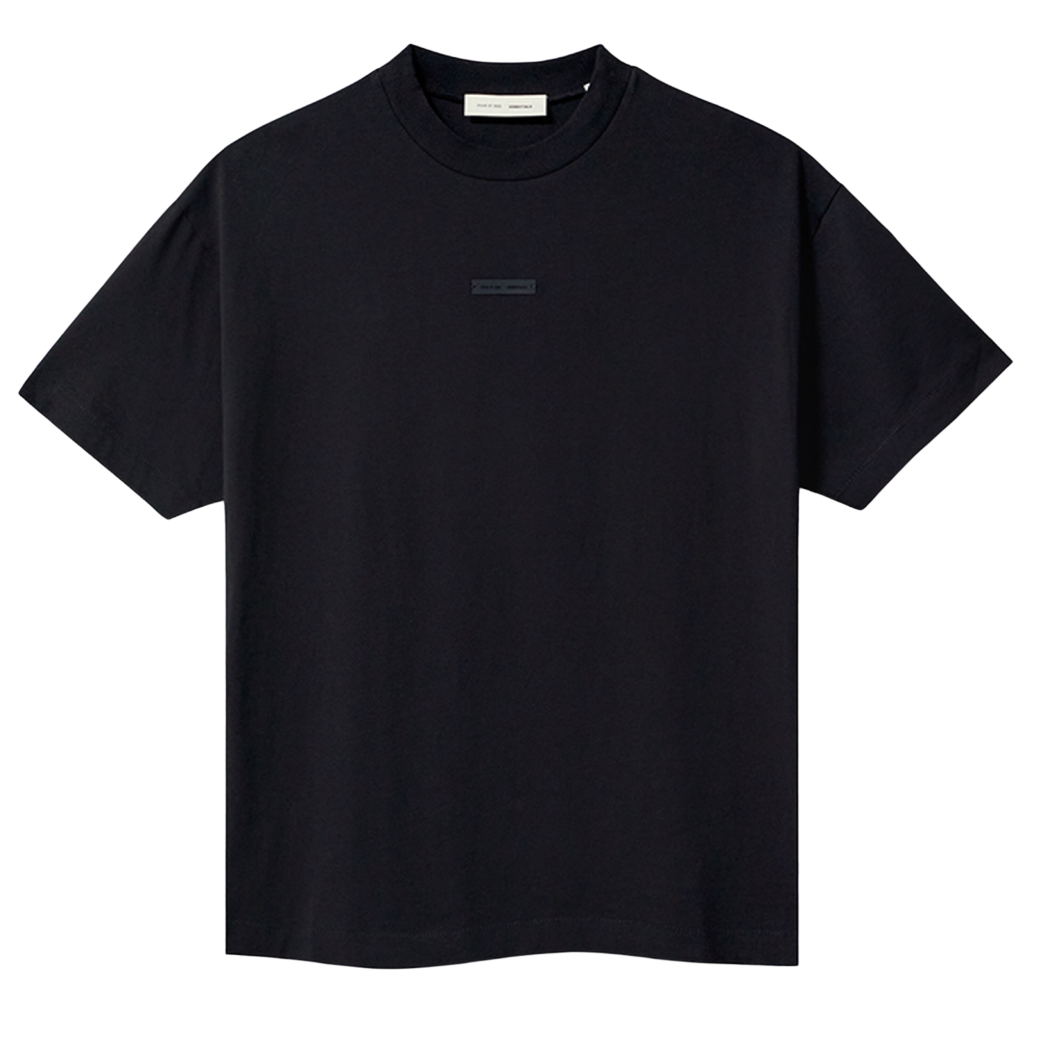 FEAR OF GOD ESSENTIALS 2025 METALLIC-LOGO T-SHIRT